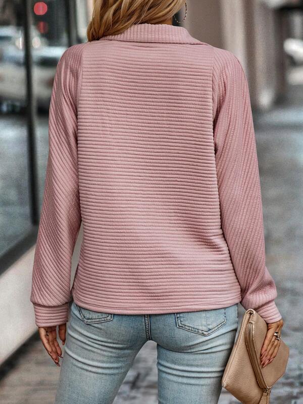 Emily | Women Spring Half Zip Sweater