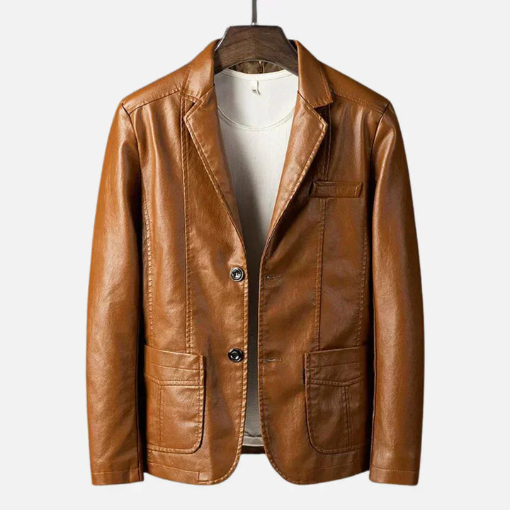 Paul | Classic Vintage Leather Jacket - Men
