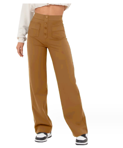 Brigitte Bordeaux | Elegant Comfort Trousers - women
