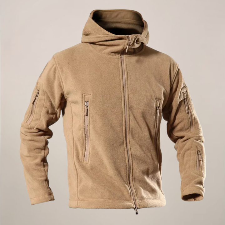 Men’s Water-Resistant Hooded Jacket – Autumn Outerwear