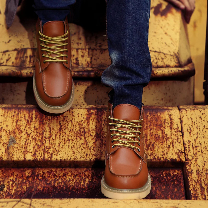 Cole™ | Vintage Leather Boots - Men