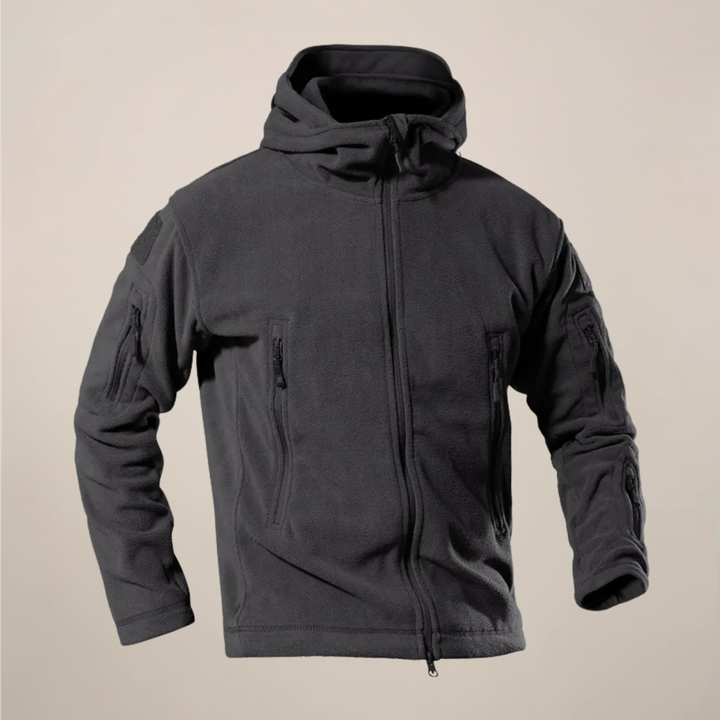 Men’s Water-Resistant Hooded Jacket – Autumn Outerwear