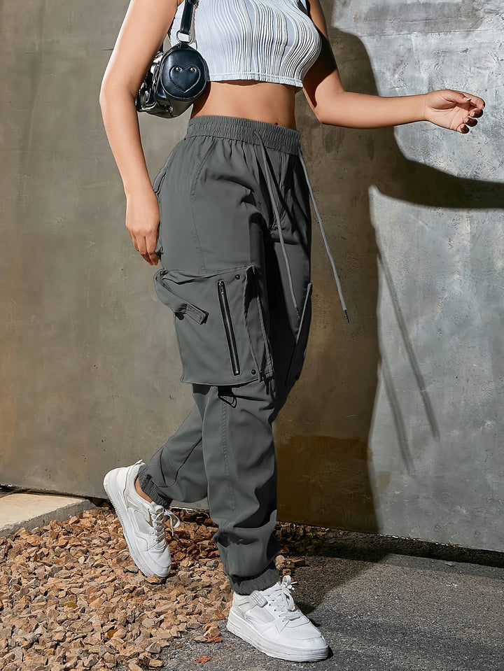 Brigitte Bordeaux | Active Cargo Trousers - women