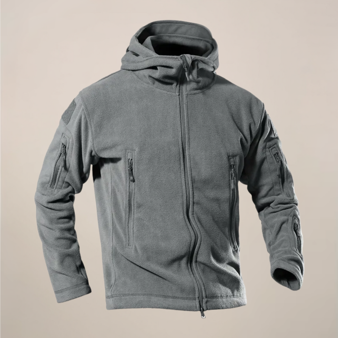 Men’s Water-Resistant Hooded Jacket – Autumn Outerwear