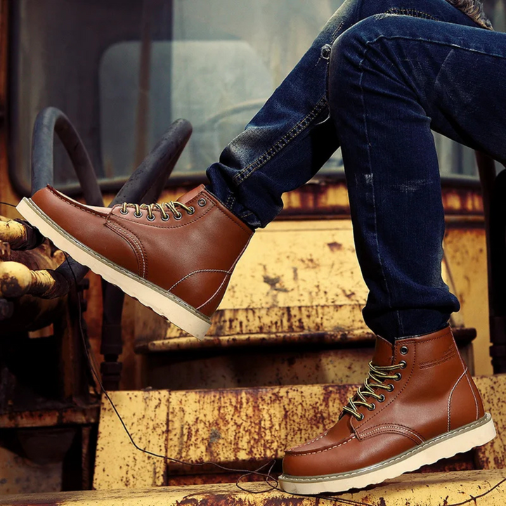Cole™ | Vintage Leather Boots - Men