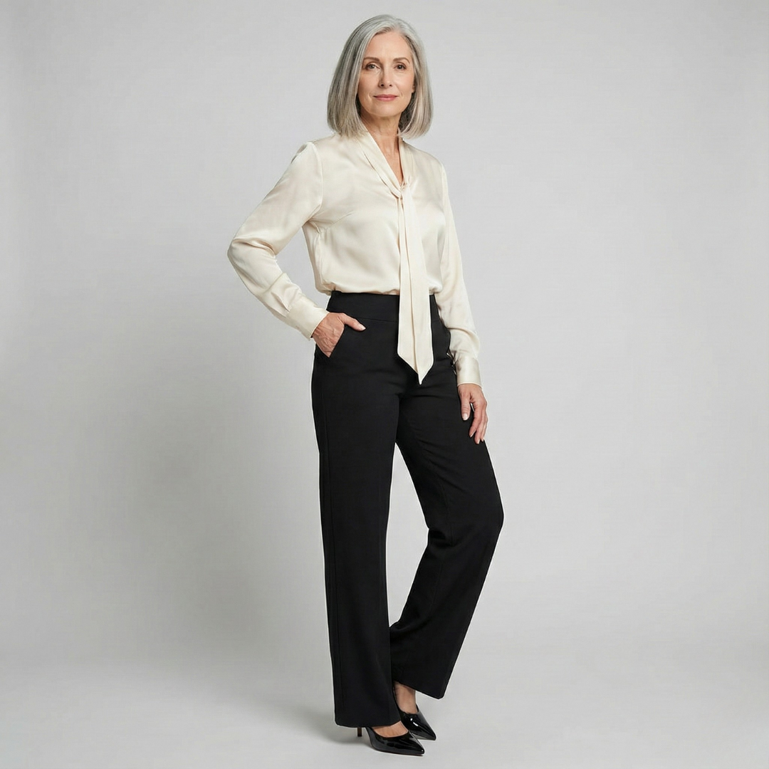 The Céline™ Trousers | Comfortable Stretch Fabric & Slimming High Waist