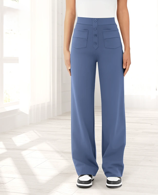 Brigitte Bordeaux | Elegant Comfort Trousers - women