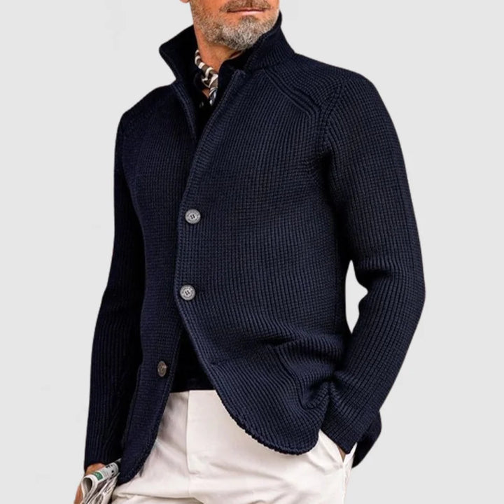 Ethan™ | Premium Shawl-Collar Cardigan – Timeless Comfort & Style - Men