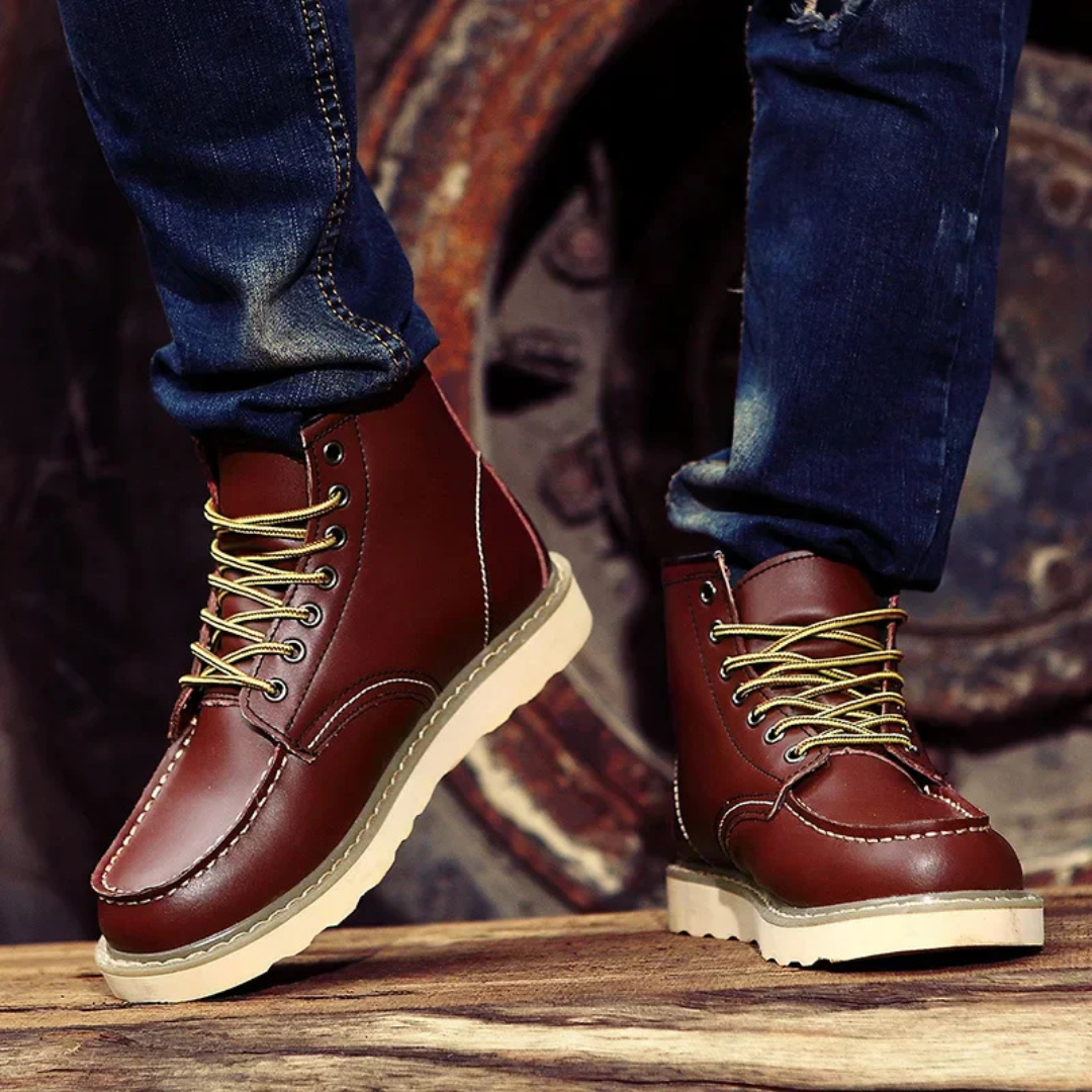 Cole™ | Vintage Leather Boots - Men
