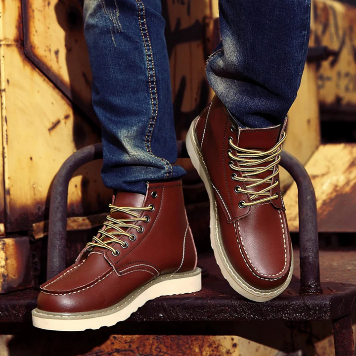 Cole™ | Vintage Leather Boots - Men