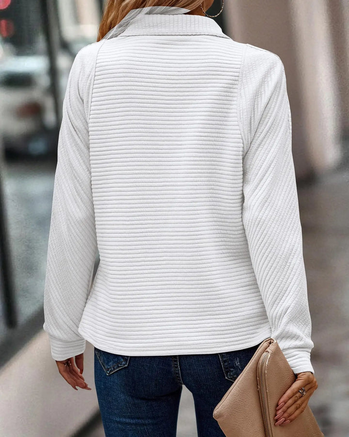 Emily | Women Spring Half Zip Sweater