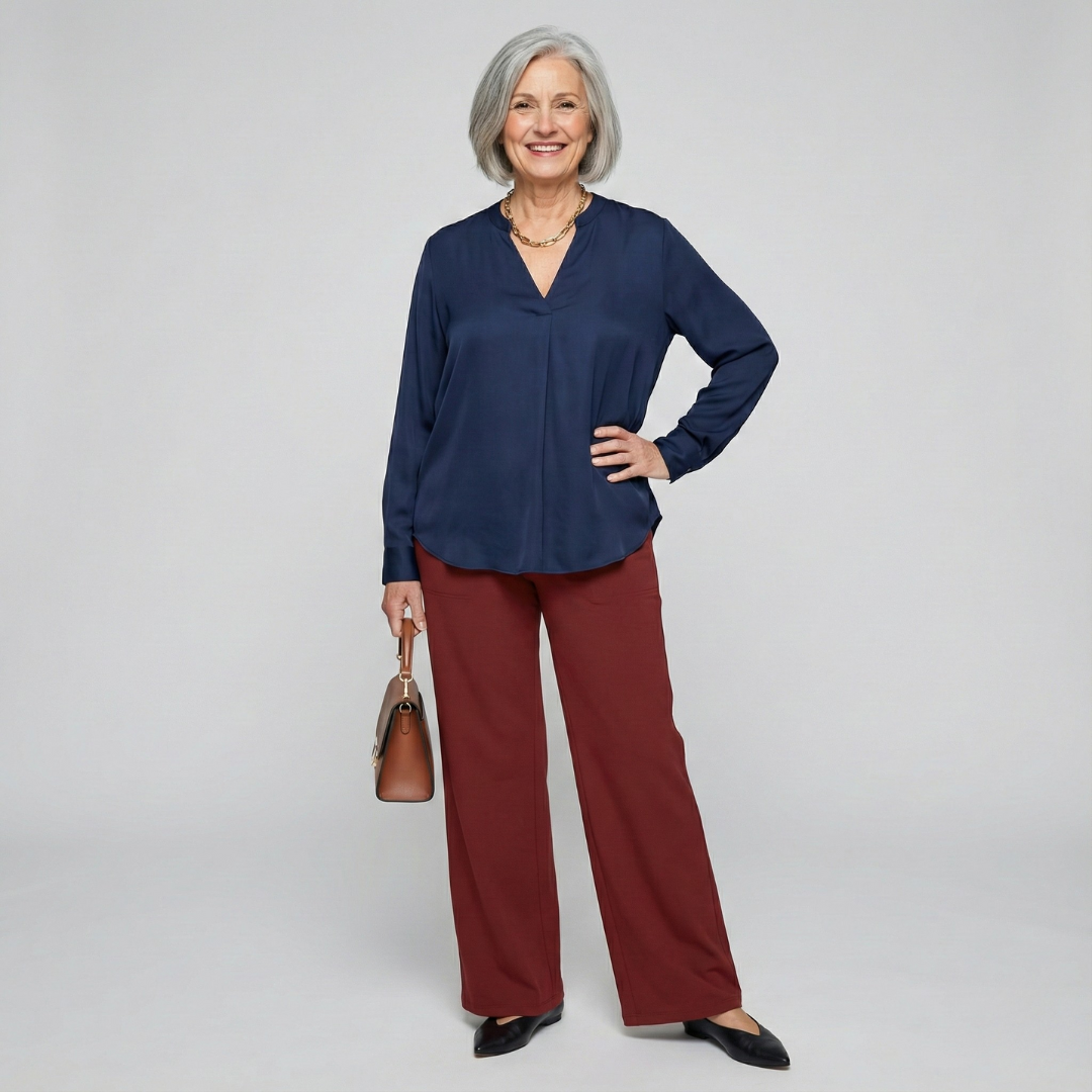 The Céline™ Trousers | Comfortable Stretch Fabric & Slimming High Waist