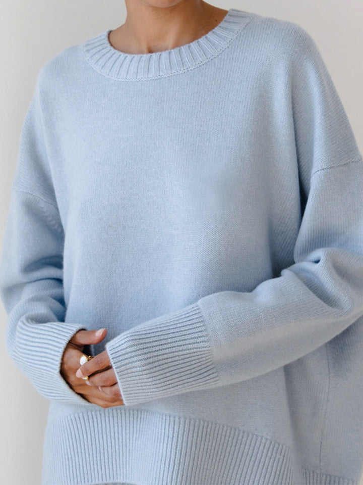 Joanna | Women’s Winter Oversized Knit Pullover Sweater