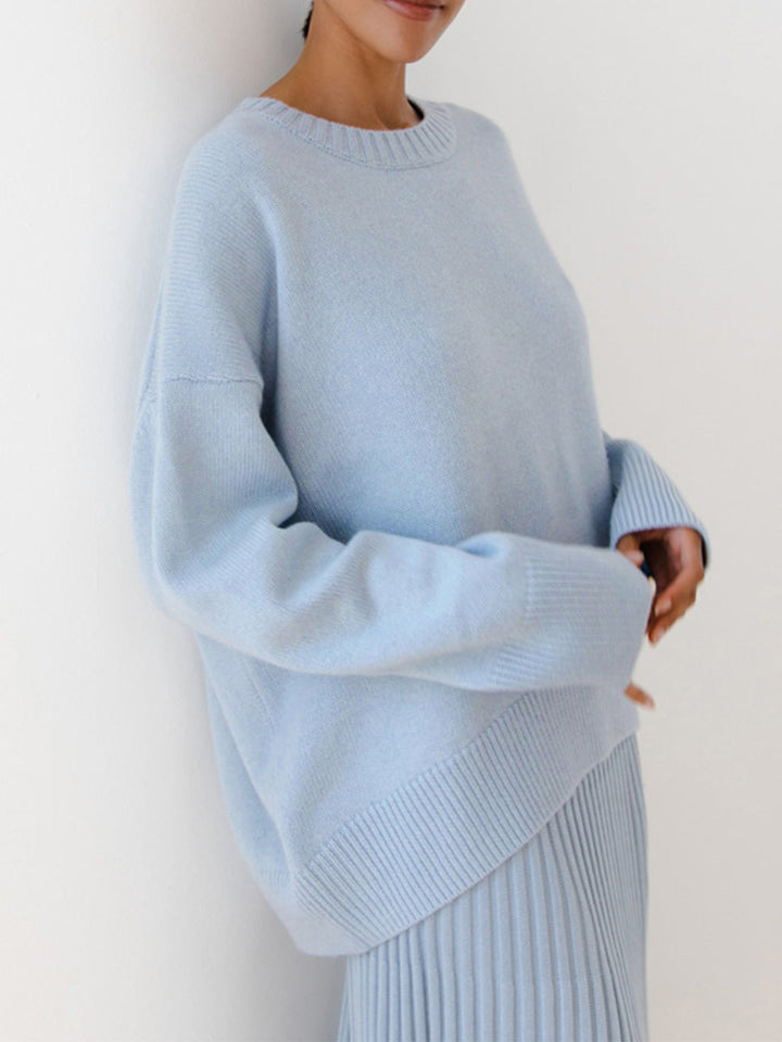 Joanna | Women’s Winter Oversized Knit Pullover Sweater