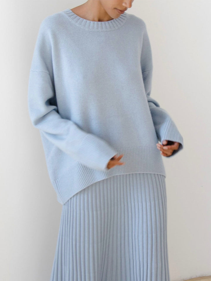 Joanna | Women’s Winter Oversized Knit Pullover Sweater
