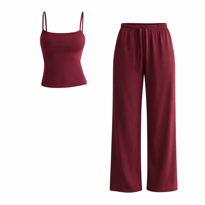 PATSY™ - Casual Sleeveless Top and Pants Summer Set