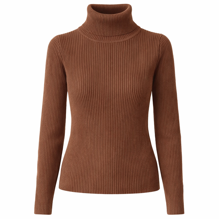 Lucy | Women’s Spring Stylish Ribbed Turtleneck Sweater