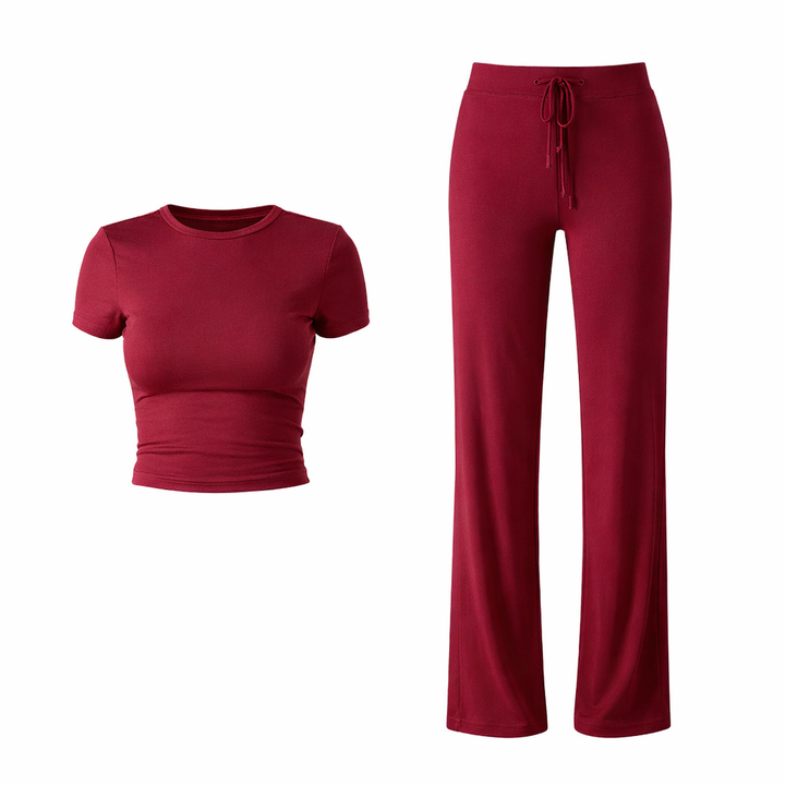 MARGARITA™ – Everyday Short Sleeve Crop and Jogger Set