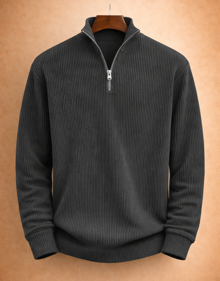 Thomas™ Premium Half-Zip Comfort Jumper – Effortless Style, All-Day Comfort - Men
