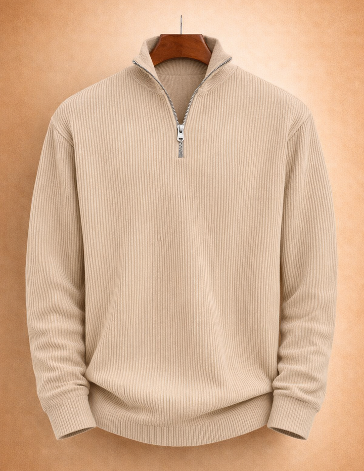 Thomas™ Premium Half-Zip Comfort Jumper – Effortless Style, All-Day Comfort - Men