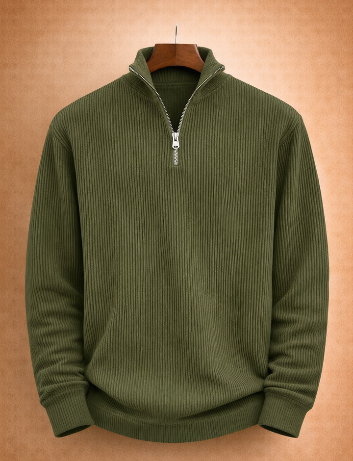 Thomas™ Premium Half-Zip Comfort Jumper – Effortless Style, All-Day Comfort - Men