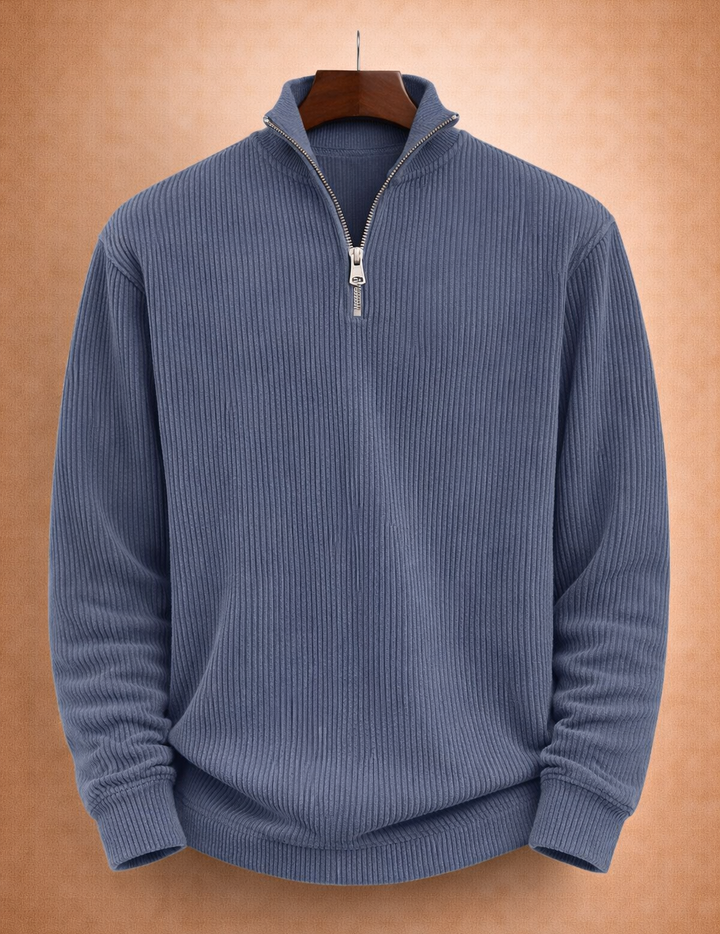 Thomas™ Premium Half-Zip Comfort Jumper – Effortless Style, All-Day Comfort - Men