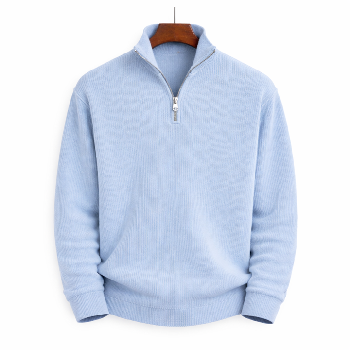 Thomas™ Premium Half-Zip Comfort Jumper – Effortless Style, All-Day Comfort - Men