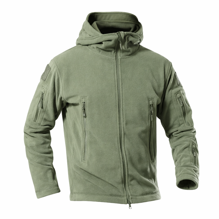 Men’s Water-Resistant Hooded Jacket – Autumn Outerwear