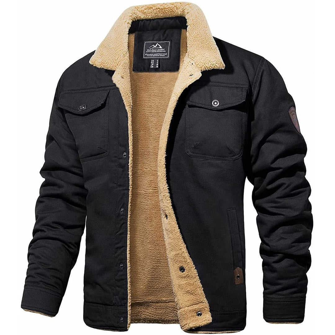 Oliver | Men's Cozy Sherpa-Lined Winter Coat