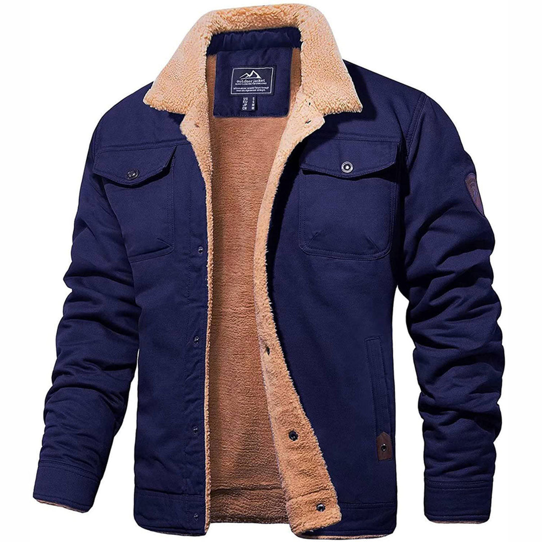 Oliver | Men's Cozy Sherpa-Lined Winter Coat