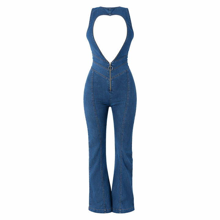 BB™ | Chic Denim Jumpsuit