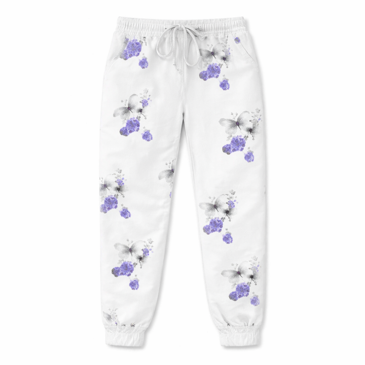 BB | Floral print Elegant  Trousers – Flattering Fit & Luxe Comfort - women
