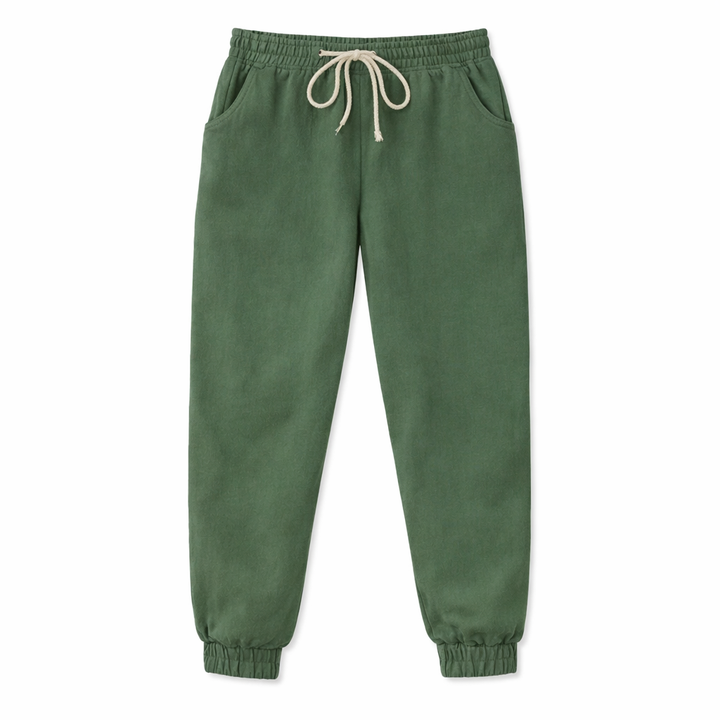 BB | Dark Green Elegant  Trousers – Flattering Fit & Luxe Comfort - women