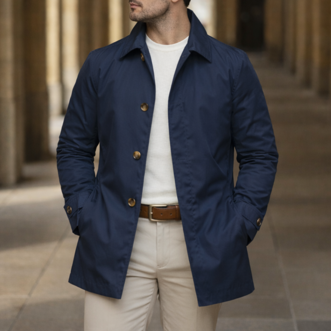 James™ All-Weather Coat | Reliable Warmth for Unpredictable UK Conditions - Men