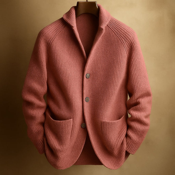 Mike™ | A Premium Wool-Blend Cardigan with Timeless Appeal - Men