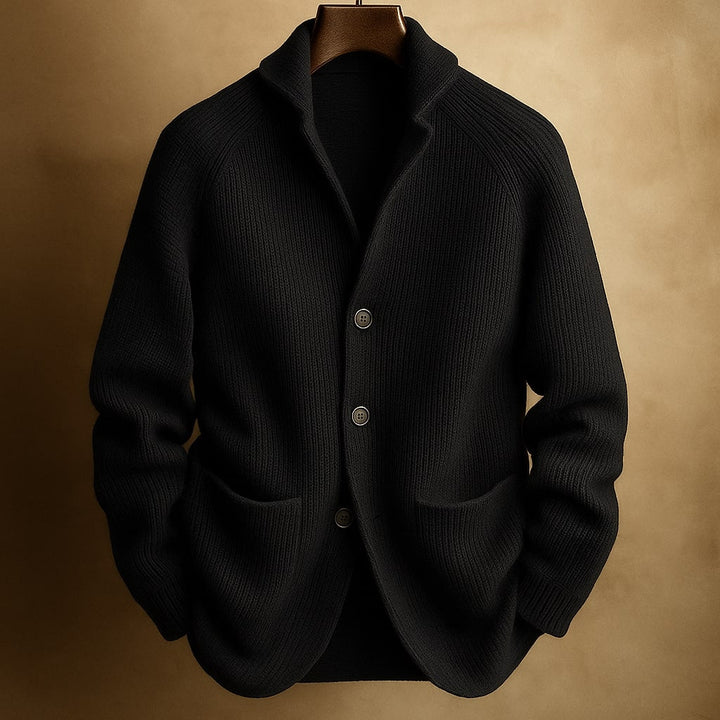 Mike™ | A Premium Wool-Blend Cardigan with Timeless Appeal - Men