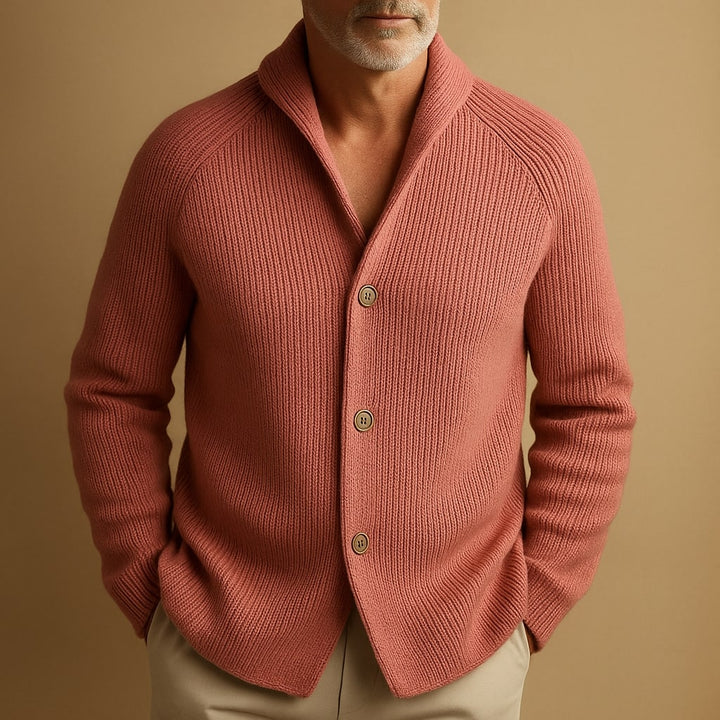 Mike™ | A Premium Wool-Blend Cardigan with Timeless Appeal - Men