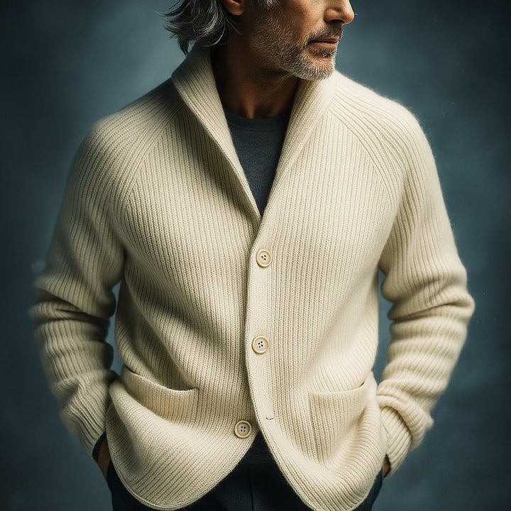 Mike™ | A Premium Wool-Blend Cardigan with Timeless Appeal - Men