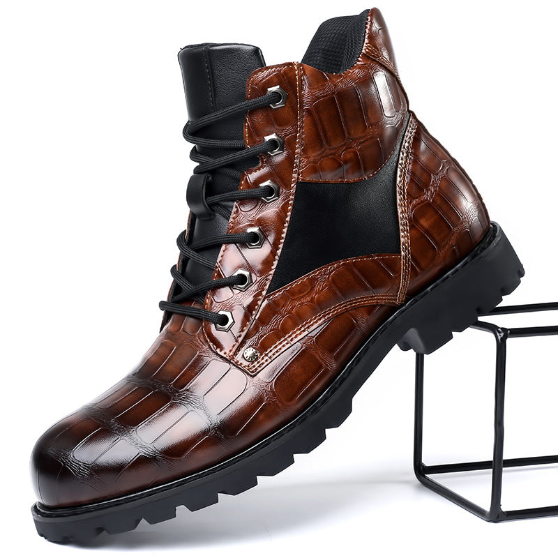 Rendell™ | Crocodile Leather Boots - Men
