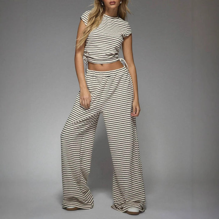 CHESA™ – Casual Striped Co-ord Lounge Set