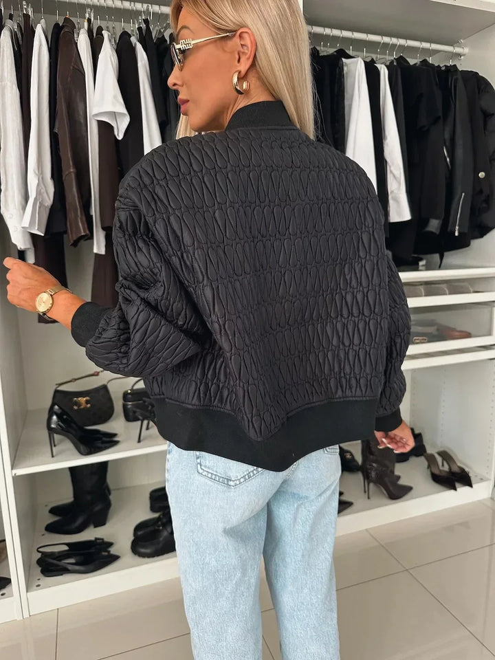 Elizabeth | Quilted Stylish Bomber Jacket