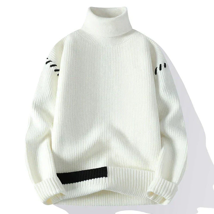 Elegant Contour Turtleneck - Men