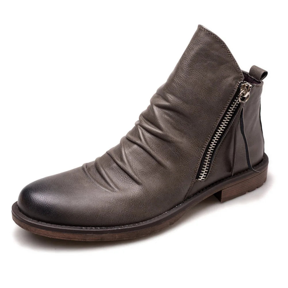 Owens™ | Leather Chelsea Boots - Men