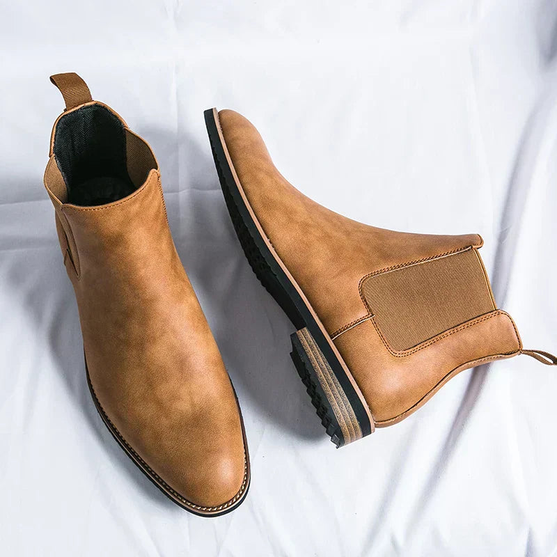 Kayden™ | Leather Chelsea Boots - Men