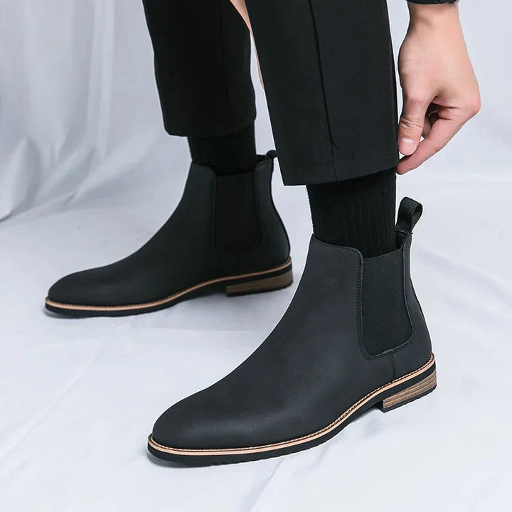 Kayden™ | Leather Chelsea Boots - Men
