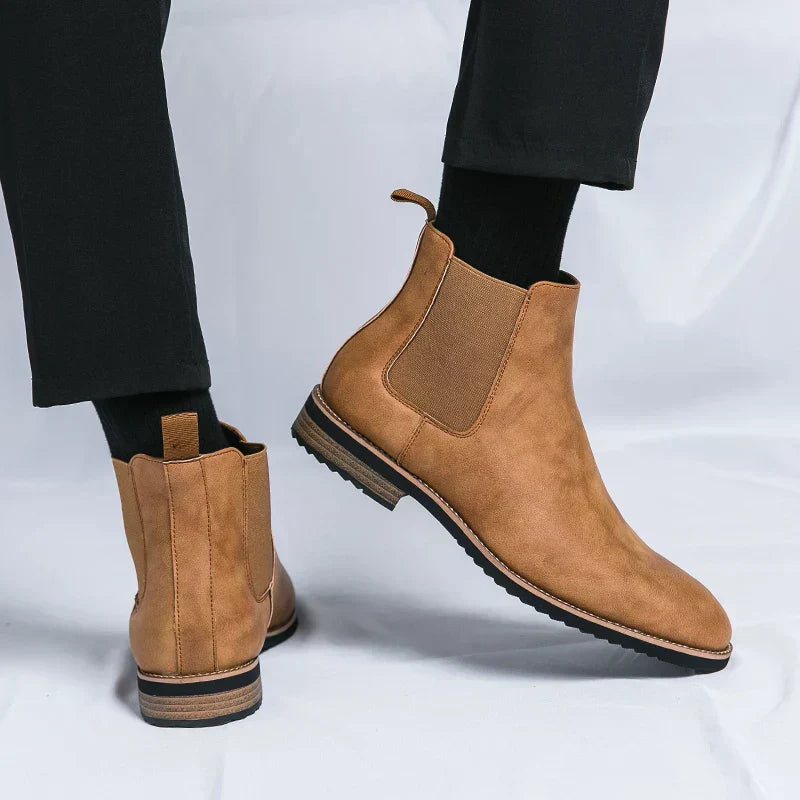 Kayden™ | Leather Chelsea Boots - Men
