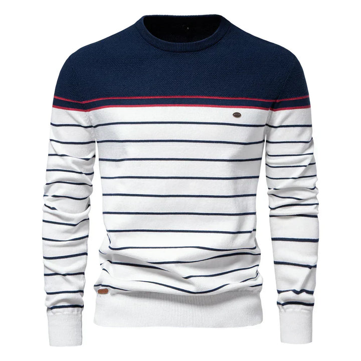 Stephen - Men's Striped Sweater