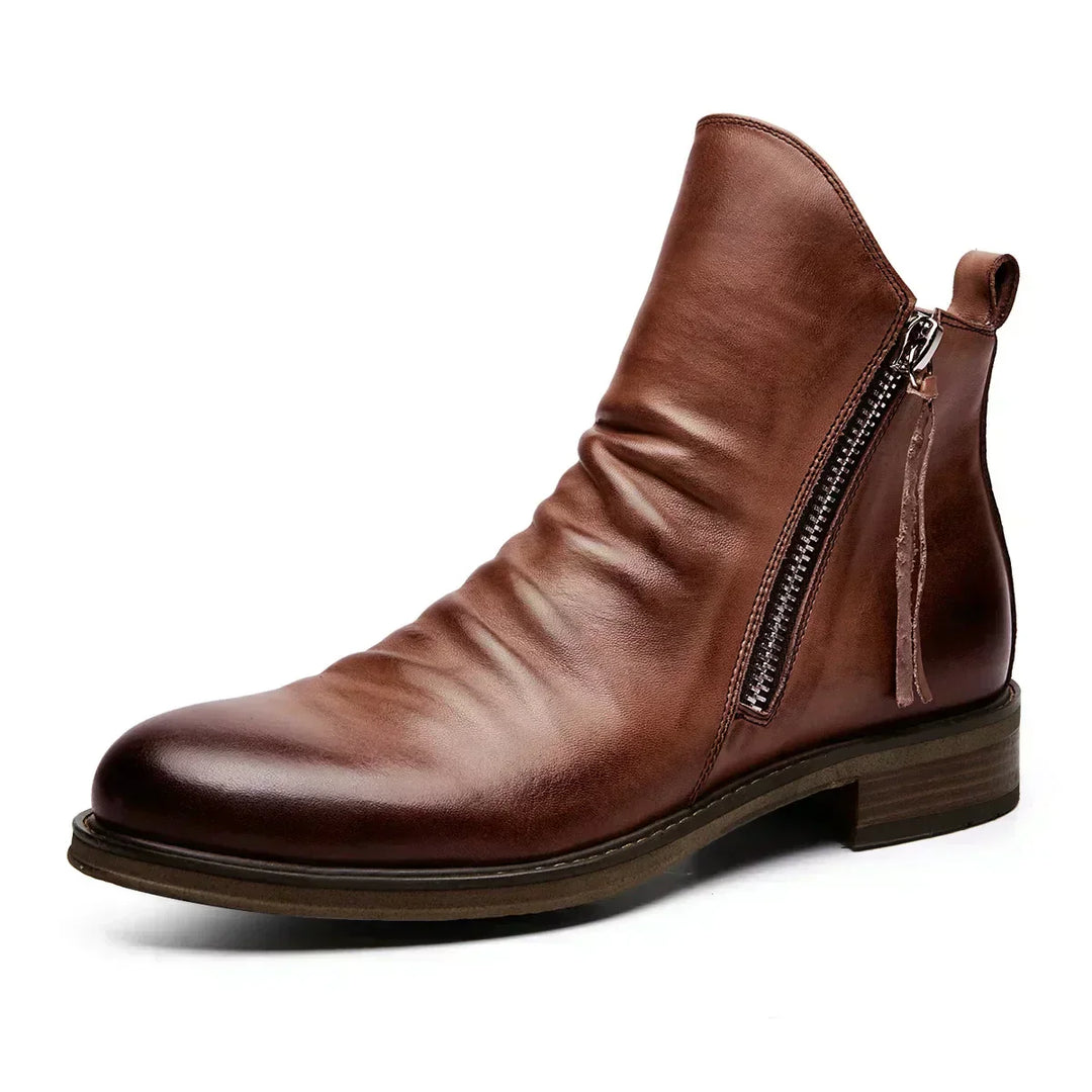 Owens™ | Leather Chelsea Boots - Men
