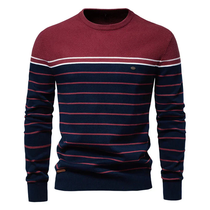 Stephen - Men's Striped Sweater