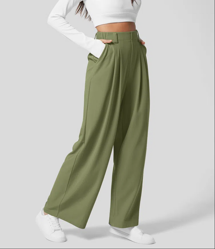 Brigitte Bordeaux | Fluid Trousers - women